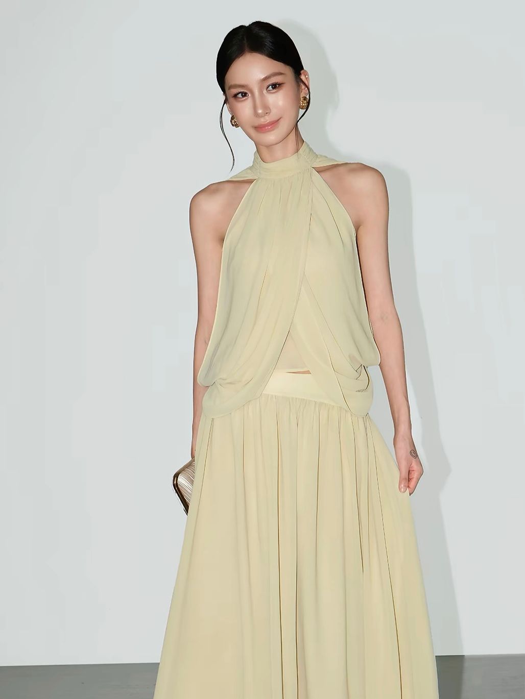 Vanaja Ethereal Two-Way Cape Top & Maxi Skirt (Sold Seperately)