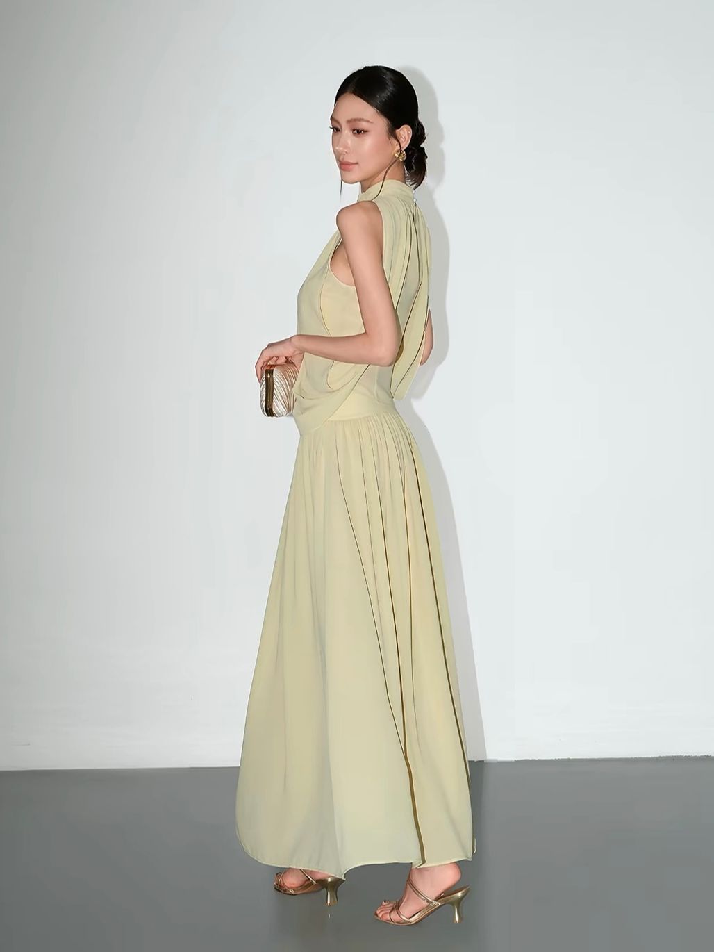 Vanaja Ethereal Two-Way Cape Top & Maxi Skirt (Sold Seperately)