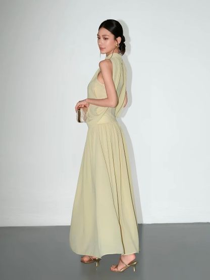 Vanaja Ethereal Two-Way Cape Top & Maxi Skirt (Sold Seperately)