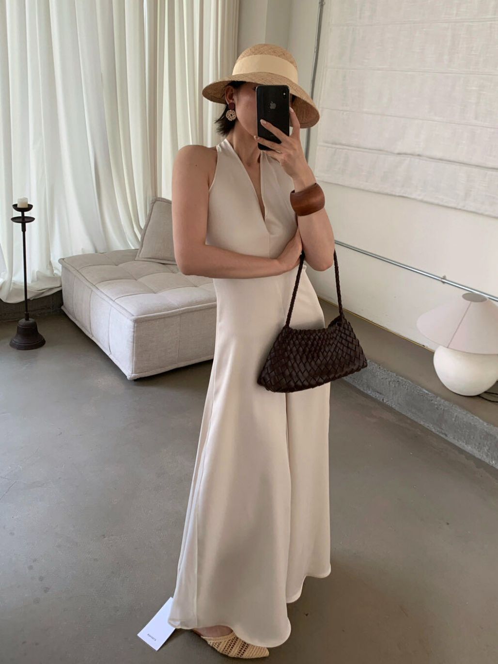 Paloma Halter Neck Wide Hemline Occasion Dress