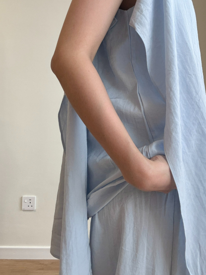 Square Neck Top & Pants Set (PTS103)