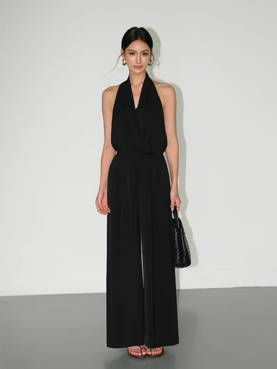 Whitley Halter Neck Jumpsuit