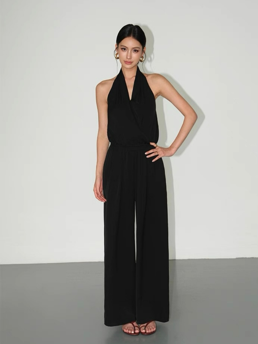 Whitley Halter Neck Jumpsuit
