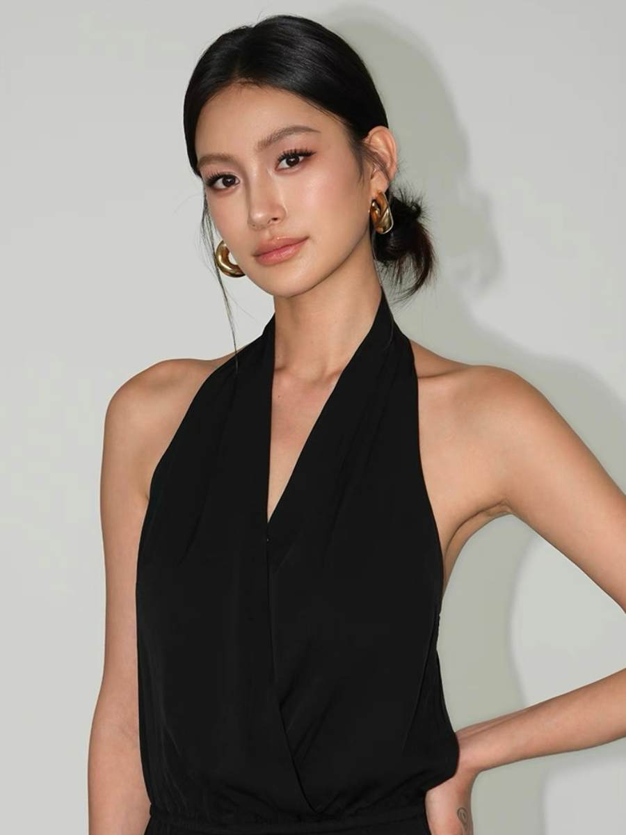 Whitley Halter Neck Jumpsuit