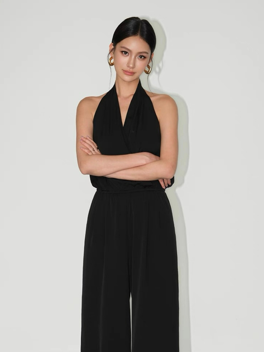 Whitley Halter Neck Jumpsuit