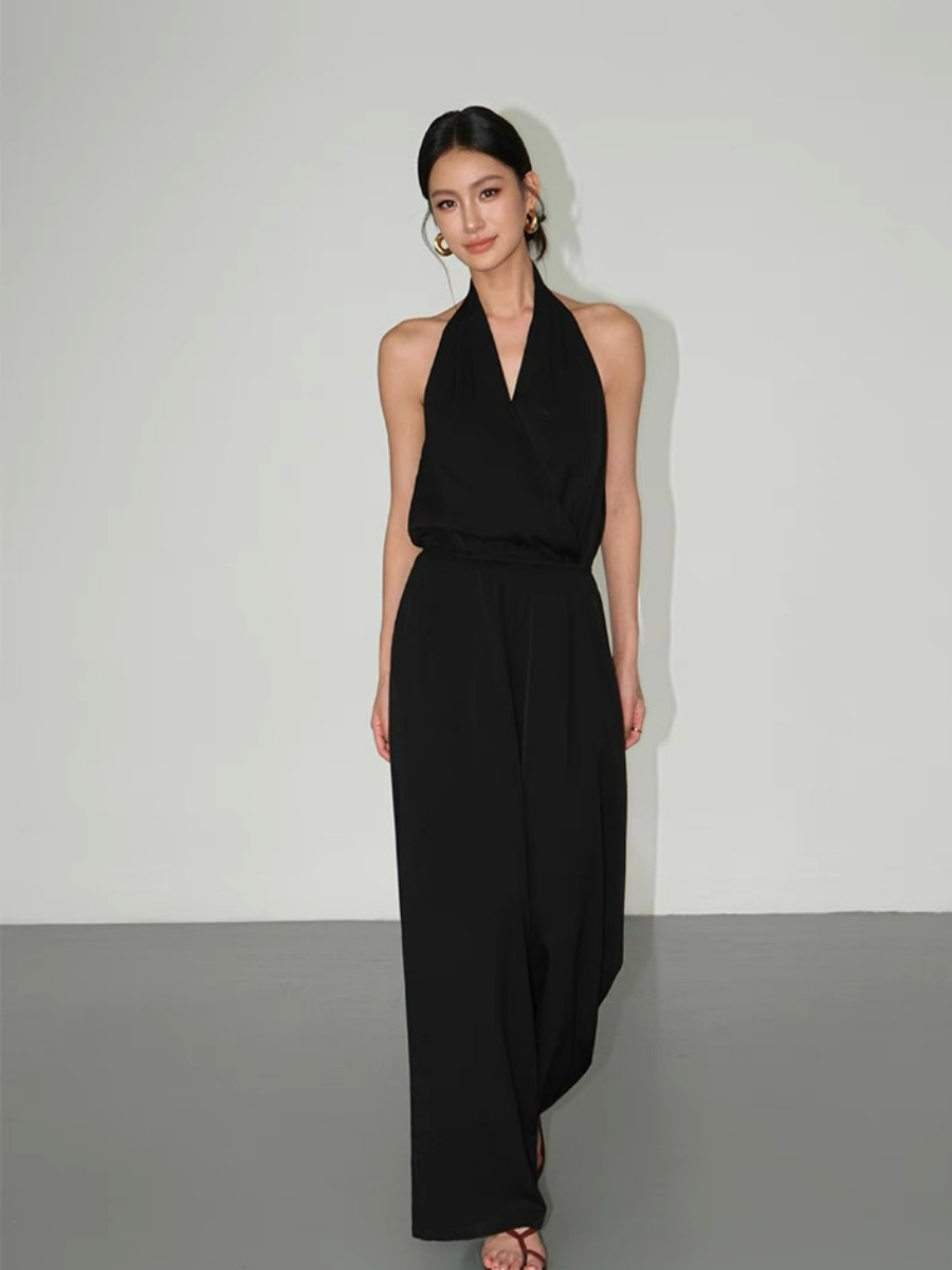 Whitley Halter Neck Jumpsuit