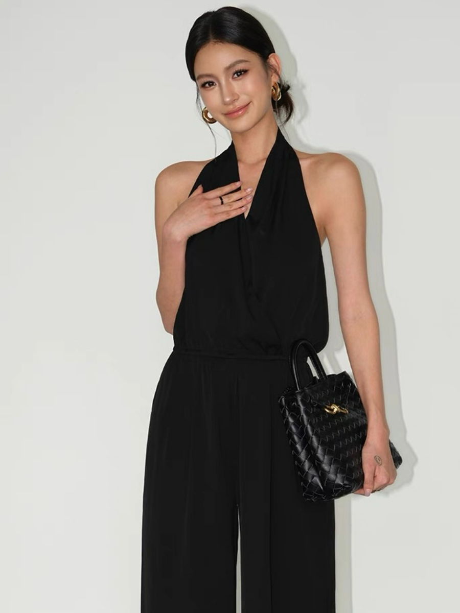 Whitley Halter Neck Jumpsuit