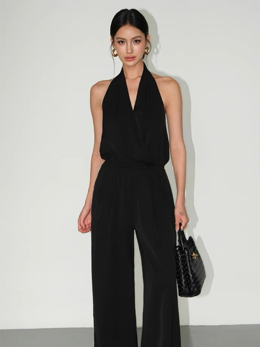 Whitley Halter Neck Jumpsuit