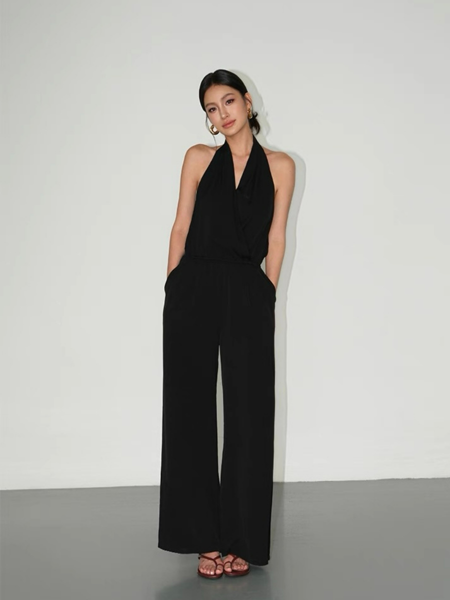 Whitley Halter Neck Jumpsuit