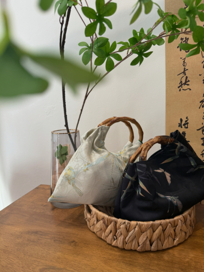 [FREE GIFT-DO NOT BUY] Oriental Bag-The Black Bow-