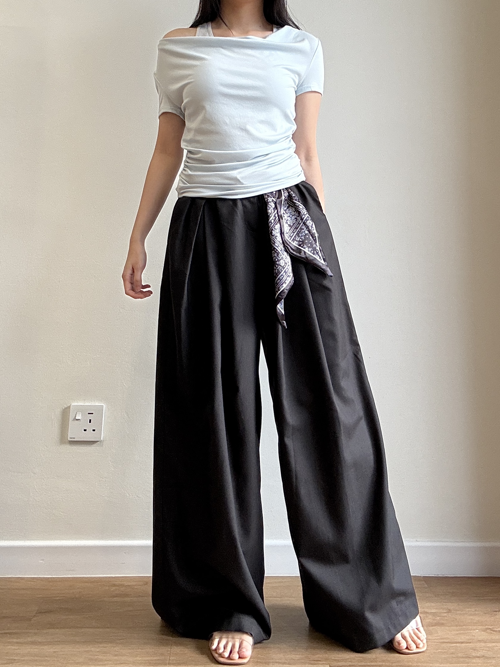 Levi Pants with Scarf (Discounted- M, L Size)