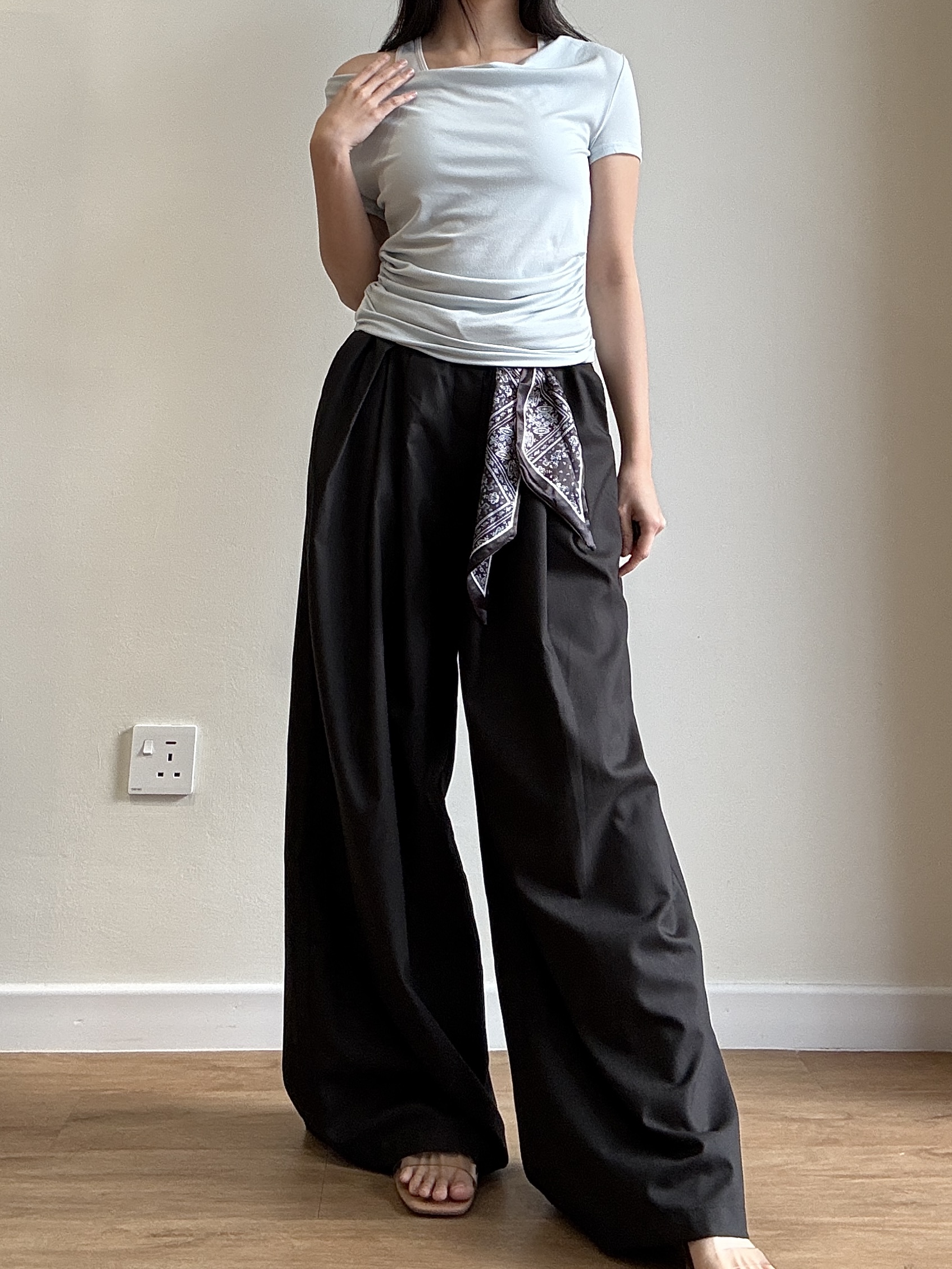 Levi Pants with Scarf (Discounted- M, L Size)