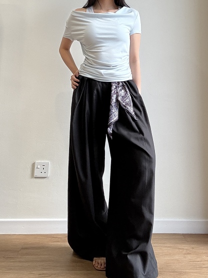 Levi Pants with Scarf (Discounted- M, L Size)