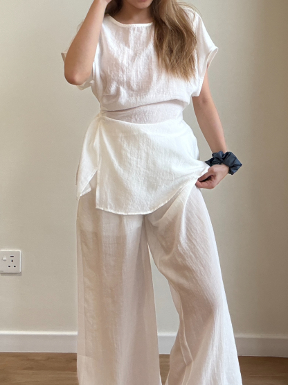 Chira Ultra Comfy Casual Top & Pants Set (PTS105)