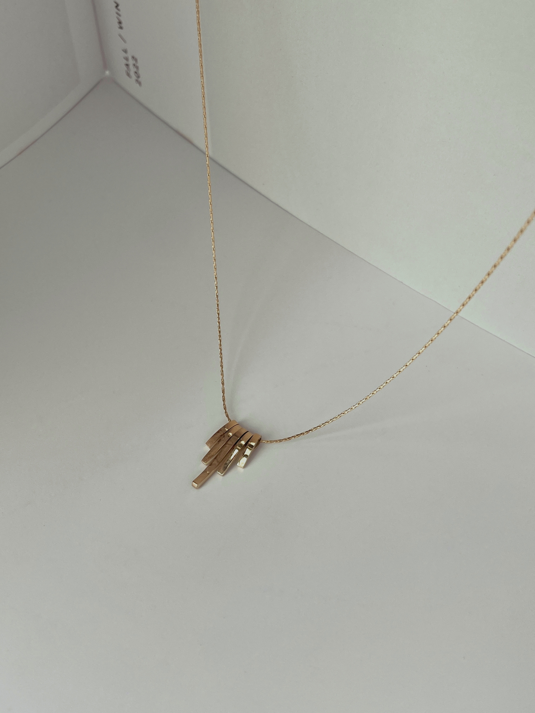 Hae-Jee Metal Rhythm Necklace-The Black Bow-