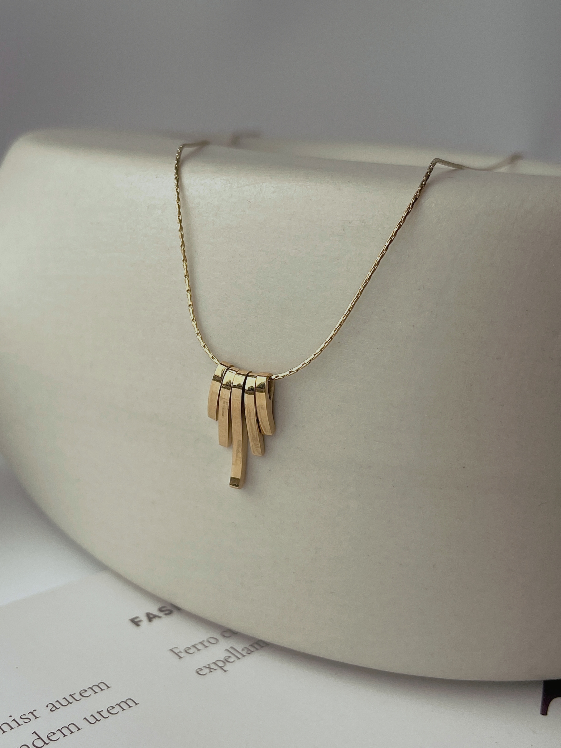 Hae-Jee Metal Rhythm Necklace