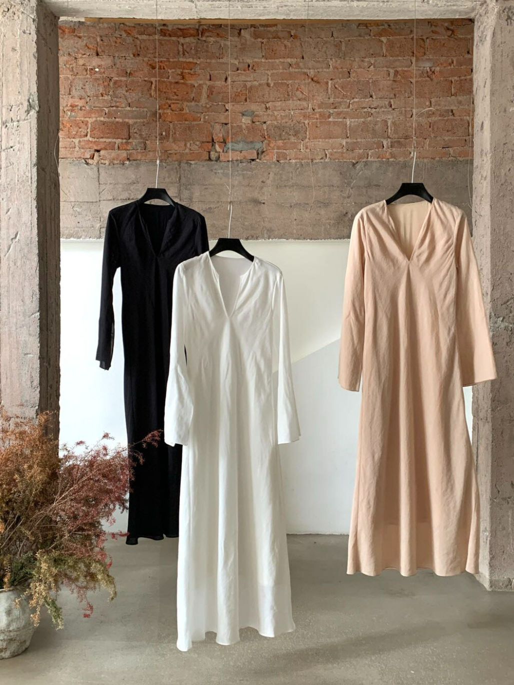 Priya Open Sleeve Tencel  Linen Blend Maxi Dress