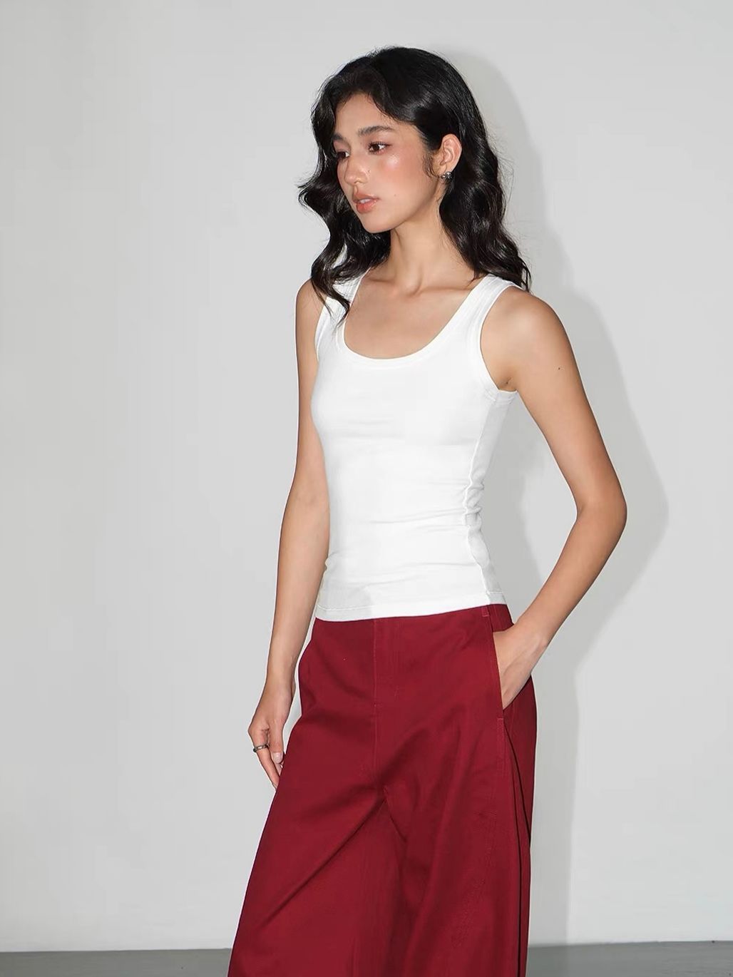 Vihika Round Neck Tank Top