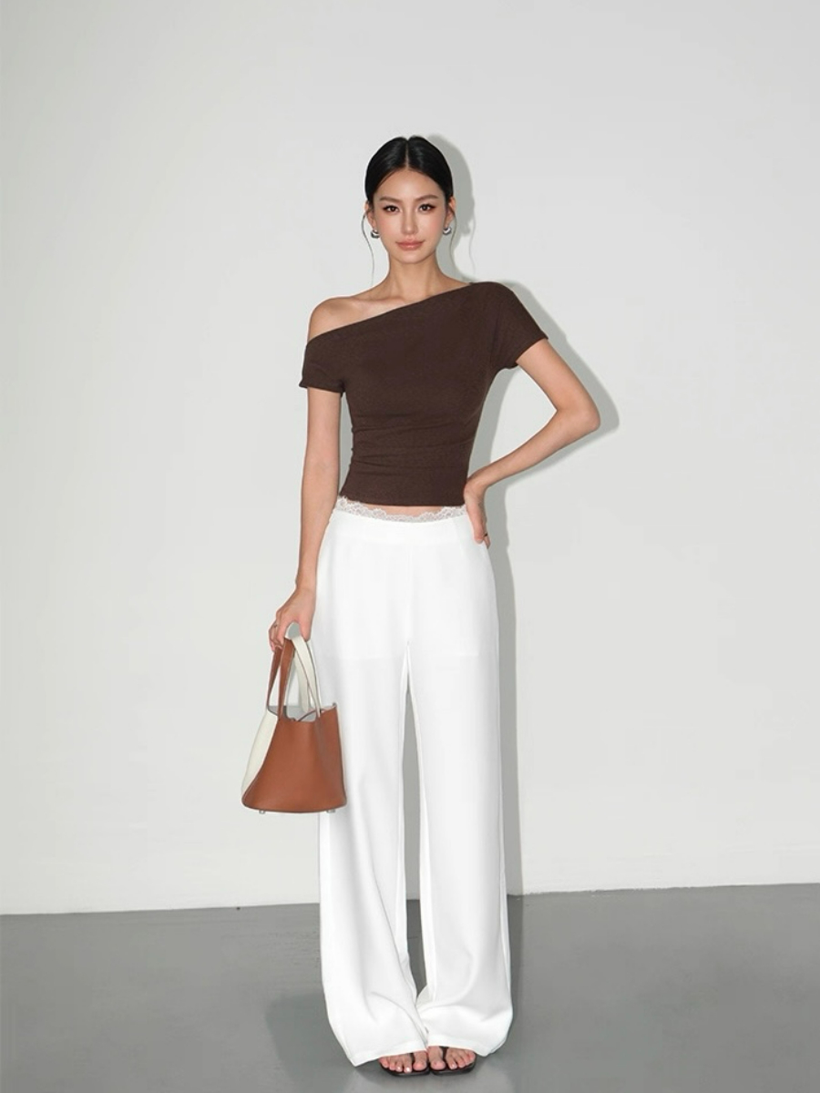 Wynn One Shoulder Knit Top