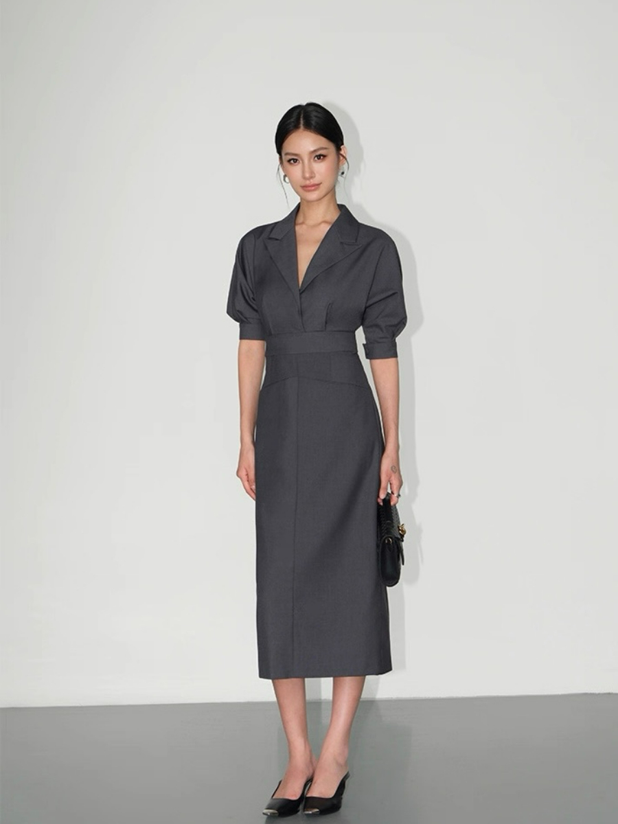 Wren Structured Blazer Dress