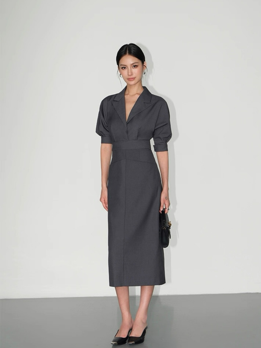 Wren Structured Blazer Dress