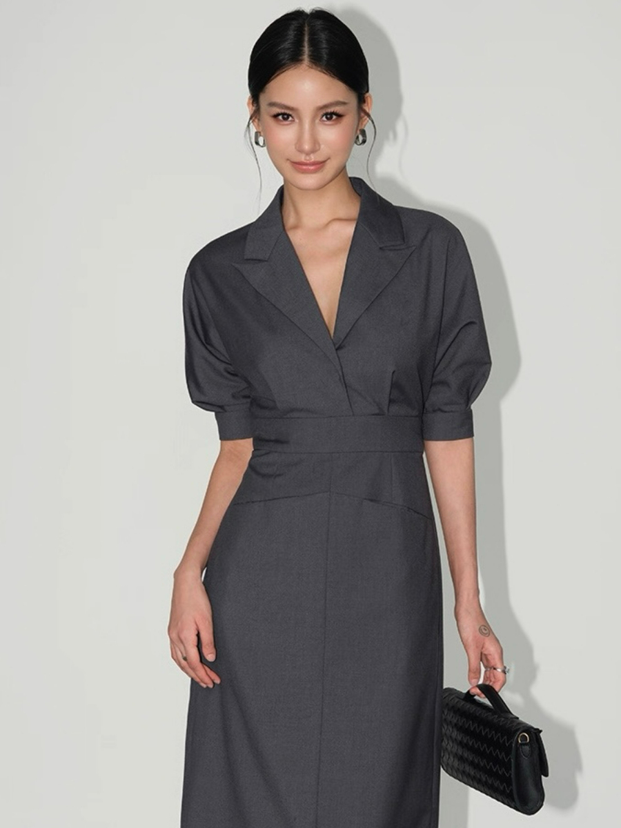 Wren Structured Blazer Dress