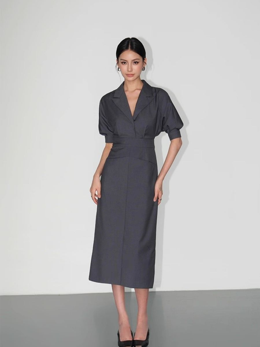Wren Structured Blazer Dress