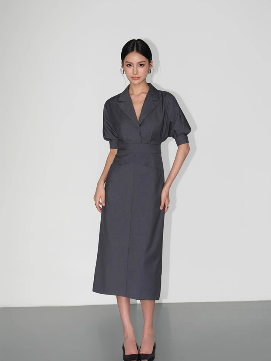 Wren Structured Blazer Dress