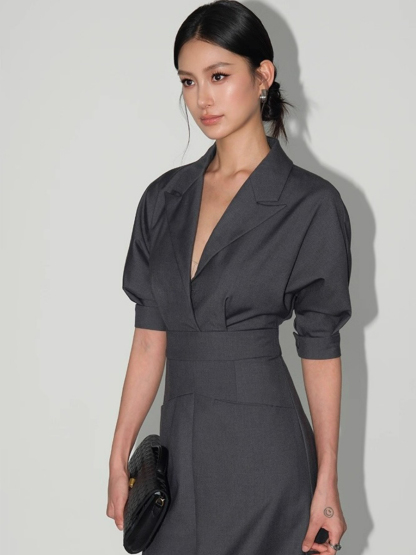 Wren Structured Blazer Dress