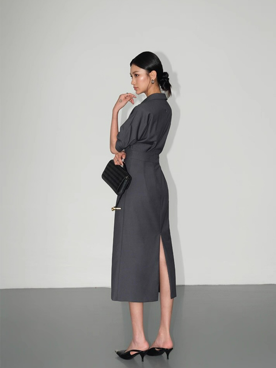 Wren Structured Blazer Dress