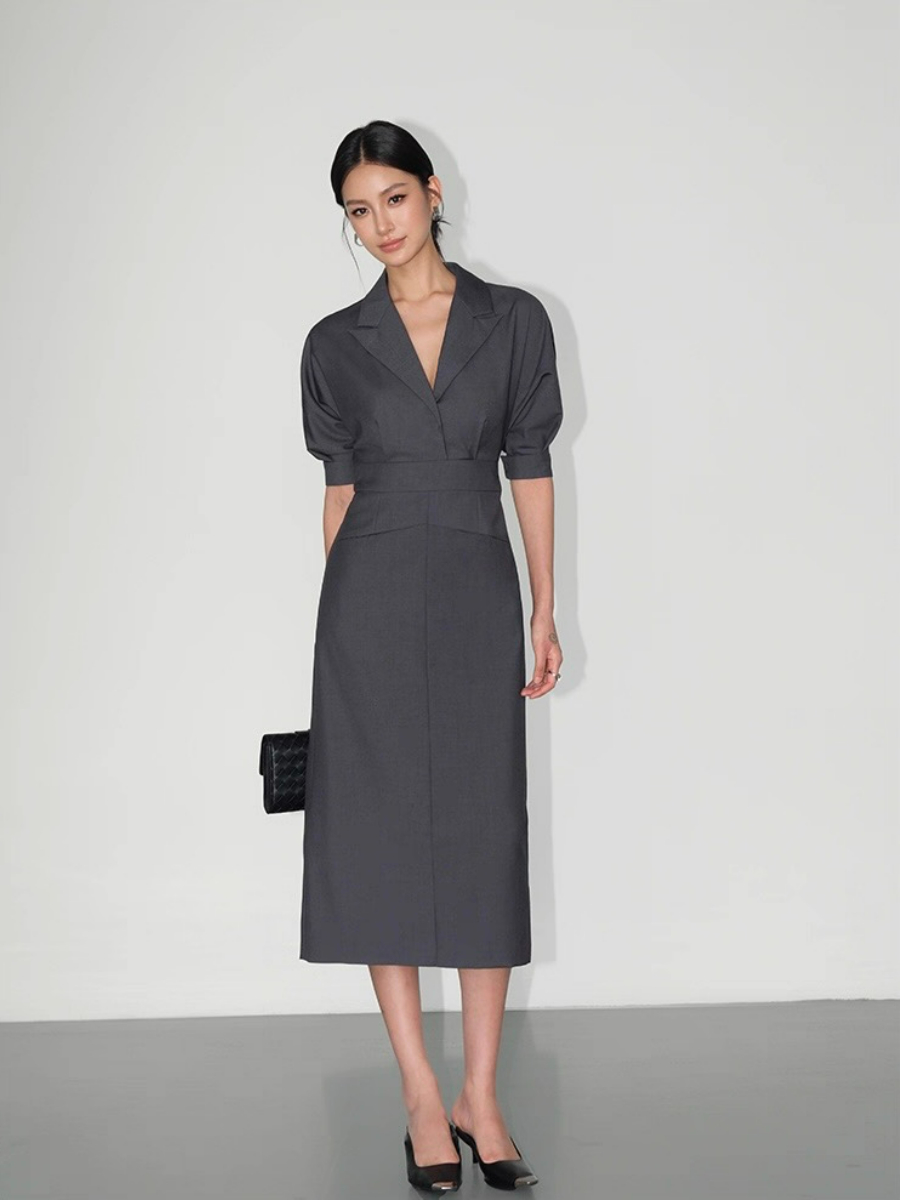 Wren Structured Blazer Dress