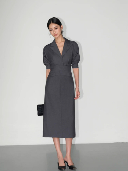 Wren Structured Blazer Dress