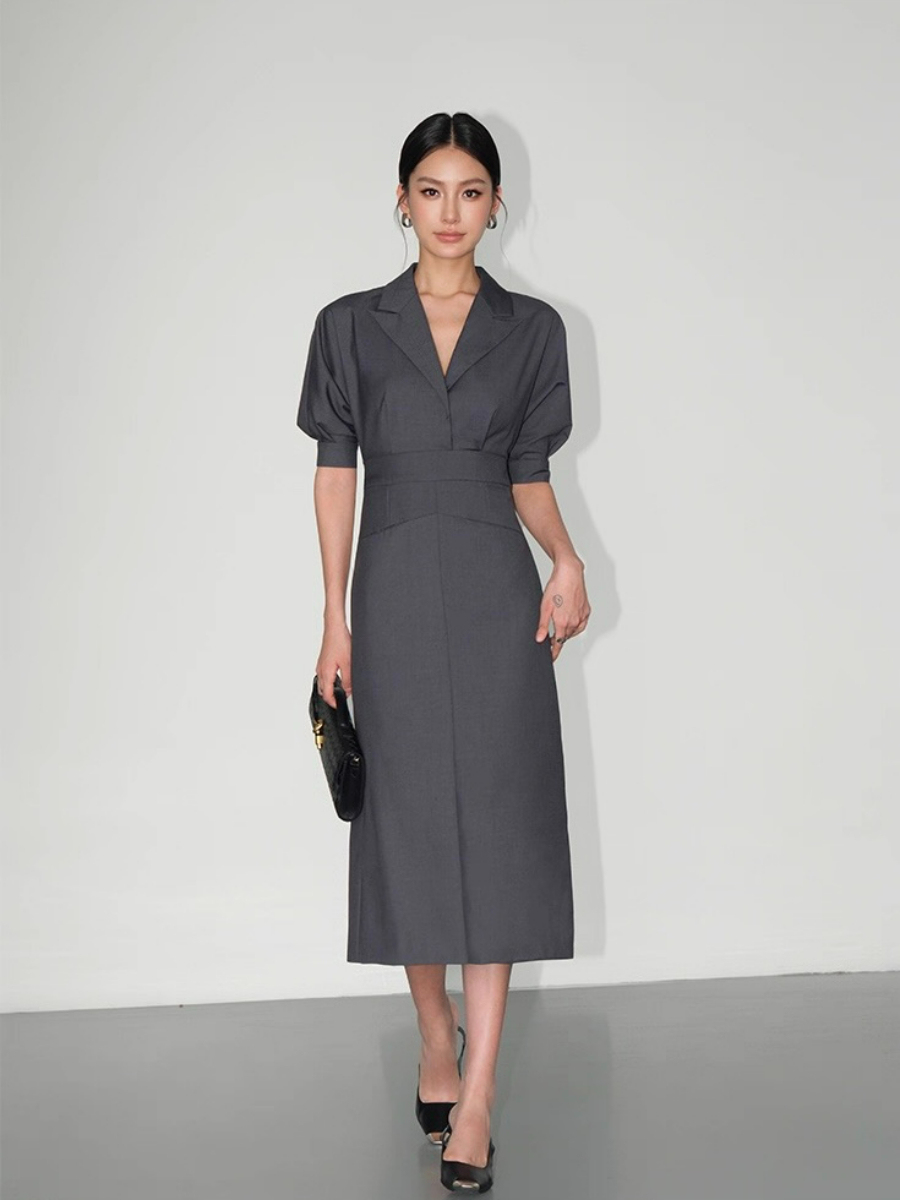 Wren Structured Blazer Dress