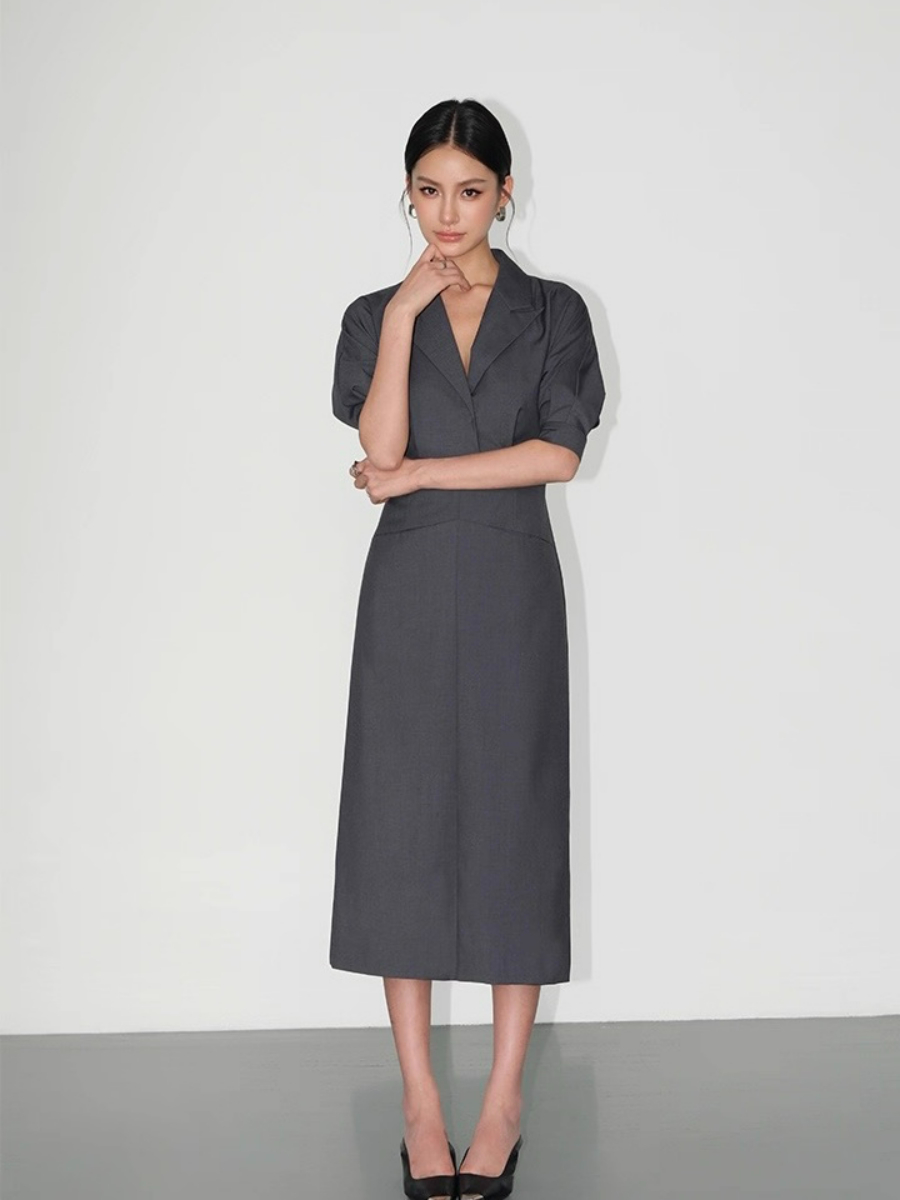 Wren Structured Blazer Dress