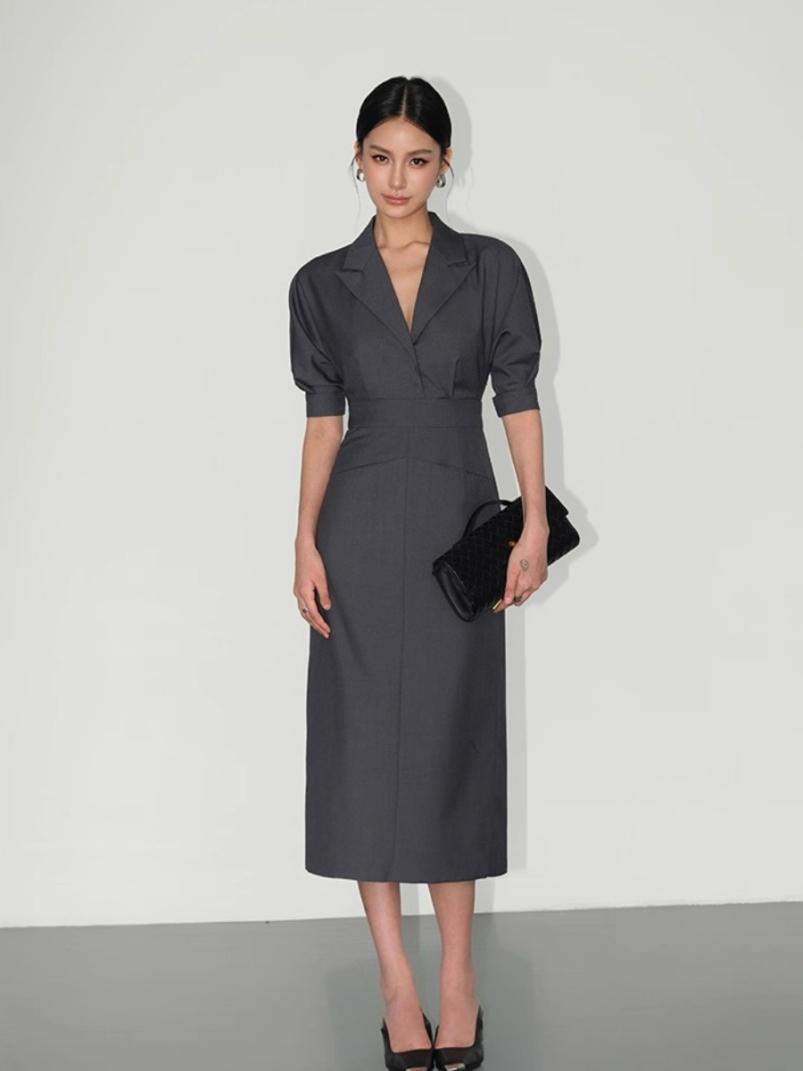 Wren Structured Blazer Dress