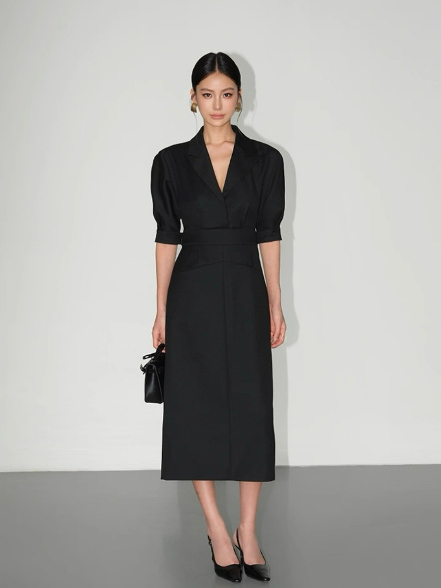 Wren Structured Blazer Dress
