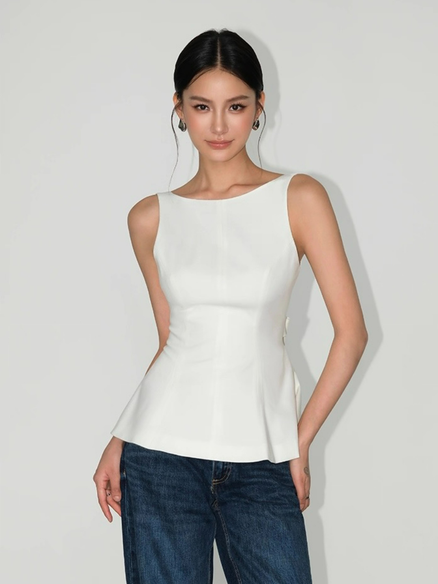 Waverly Low Back Ribbon Top