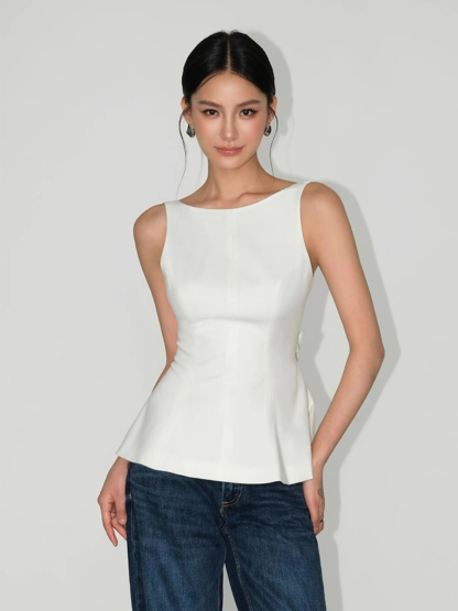 Waverly Low Back Ribbon Top