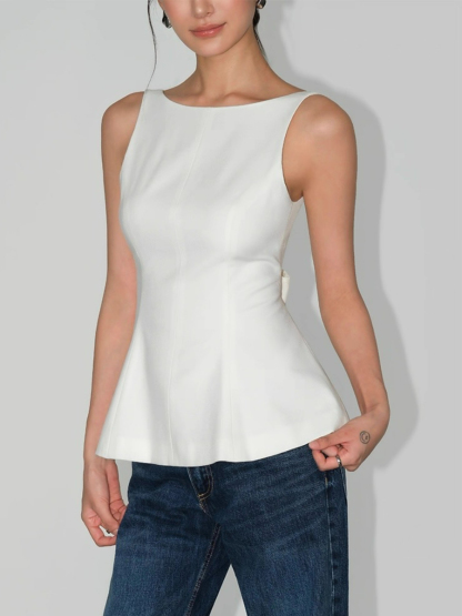 Waverly Low Back Ribbon Top
