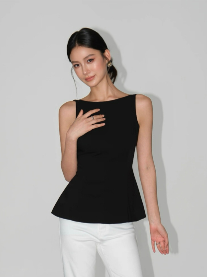 Waverly Low Back Ribbon Top