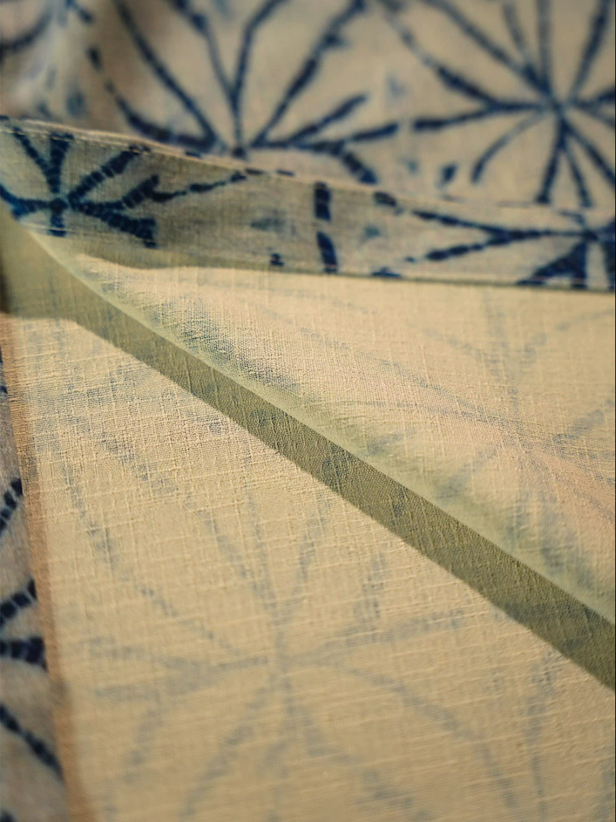 Lu An Geometric Printing Cheongsam