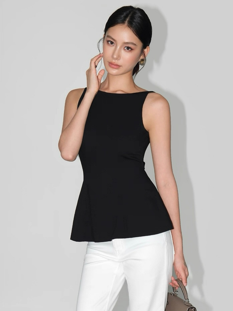 Waverly Low Back Ribbon Top
