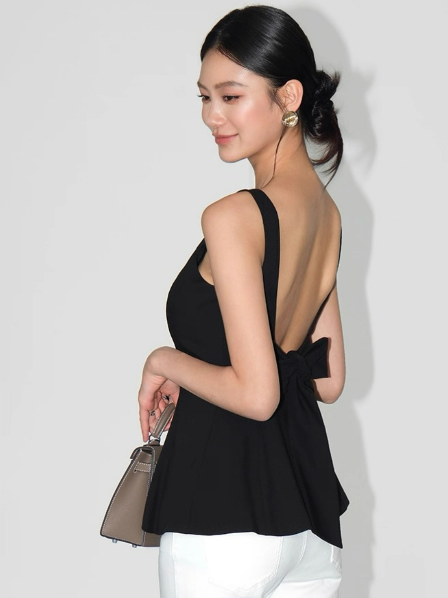 Waverly Low Back Ribbon Top