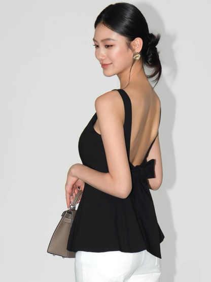 Waverly Low Back Ribbon Top