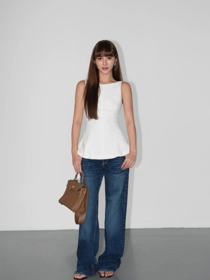 Waverly Low Back Ribbon Top