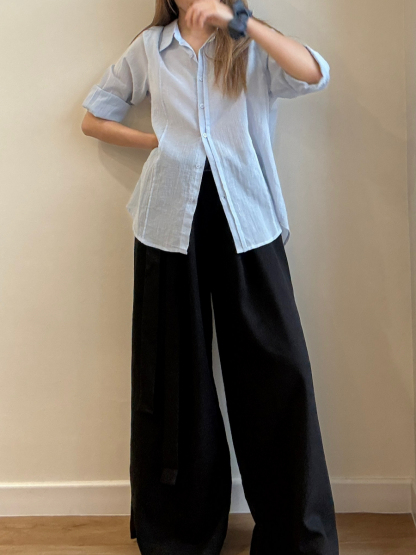 Chaff OL Pants with Waist Tie (PT104)