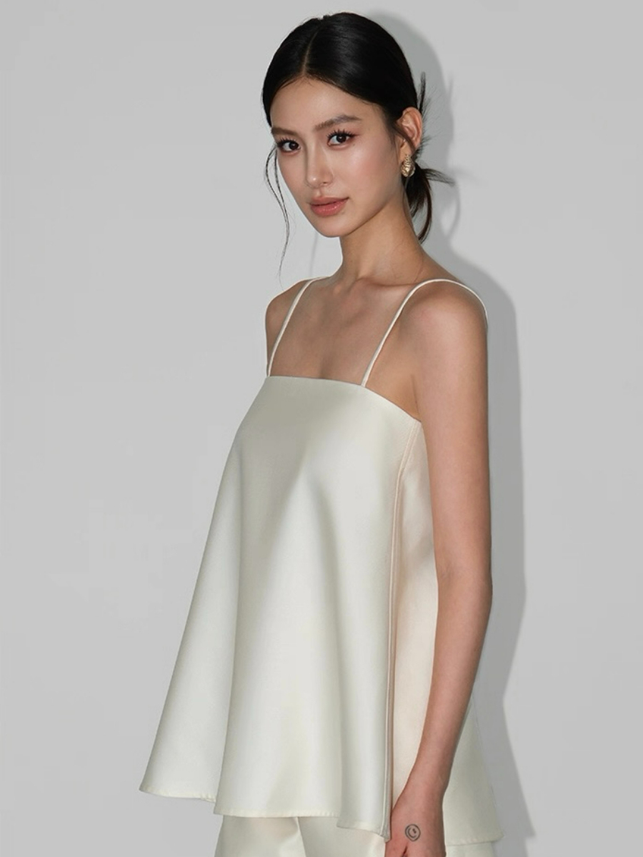 Wilfreda Satin Cami Top & Shorts