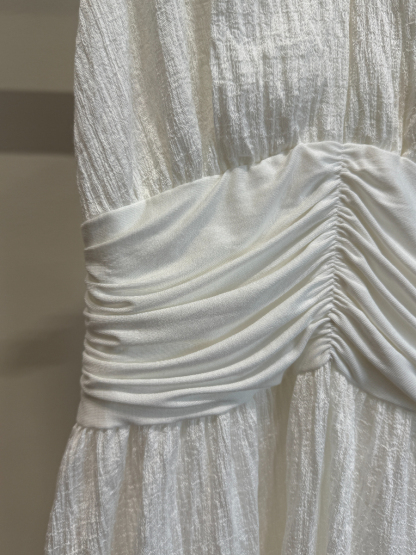 Chealsea V-Neck Graceful Drape Dress (DR101)