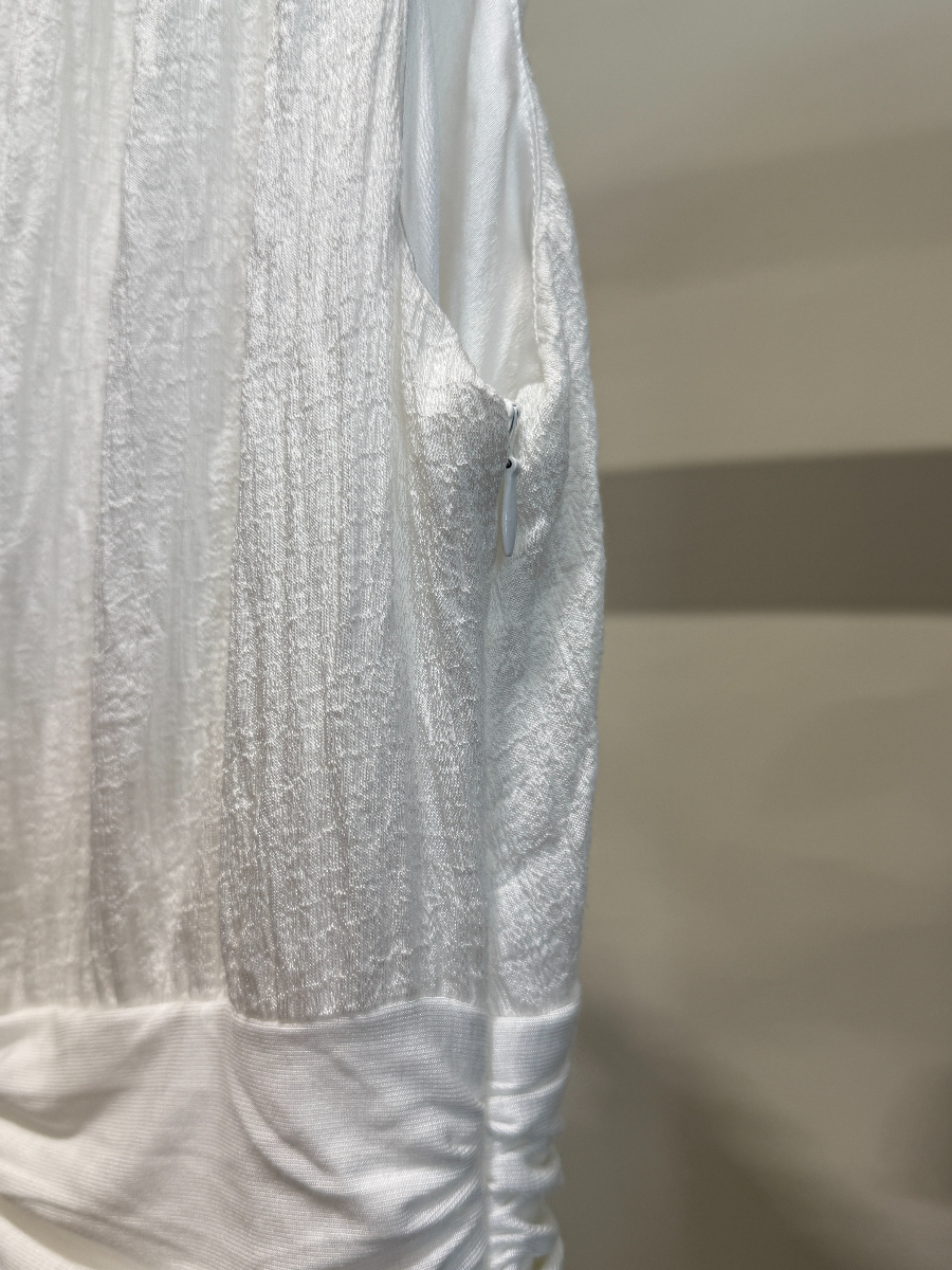 Chealsea V-Neck Graceful Drape Dress (DR101)