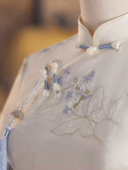 Lu Lan Floral Cheongsam